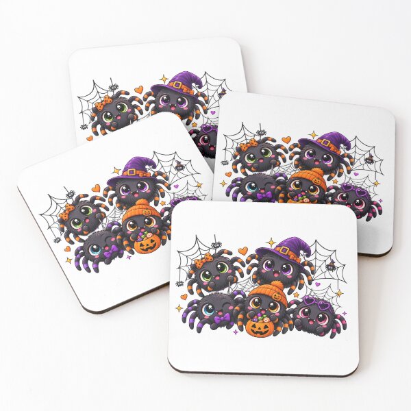 Item preview, Cute Halloween Spider Squad designed and sold by TinyWeird.
