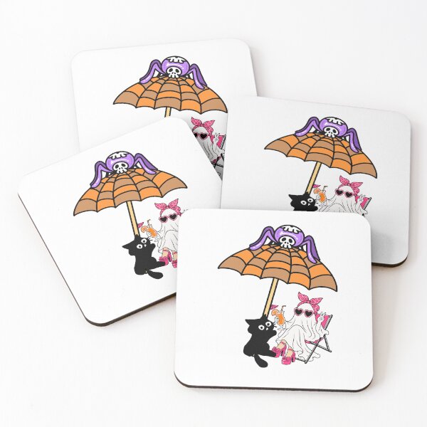 Item preview, ? Cute Spooky Ghost Under Umbrella Halloween Design designed and sold by Palette _Vibes.