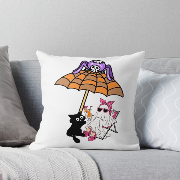 Item preview, ? Cute Spooky Ghost Under Umbrella Halloween Design designed and sold by Palette _Vibes.