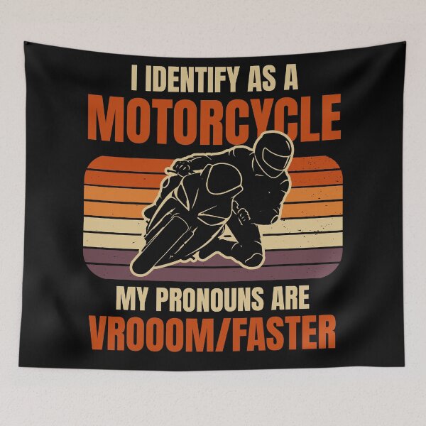 Item preview, I Identify As A Motorcycle designed and sold by Dago345.