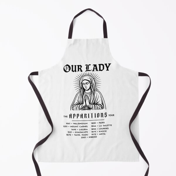 Item preview, Our Lady Apparitions Tour (Black) designed and sold by AngloCatholicTs.