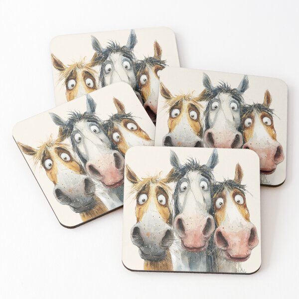 Item preview, Cute Happy Horse ' The Pony Club ' Designs BY SHiRLeY MacARTHuR designed and sold by Shirley MacArthur Art.