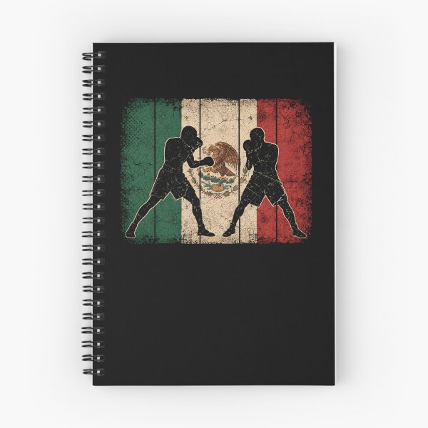 Item preview, Vintage Mexican Boxing Fighters Retro Flag Battle designed and sold by Moizento.