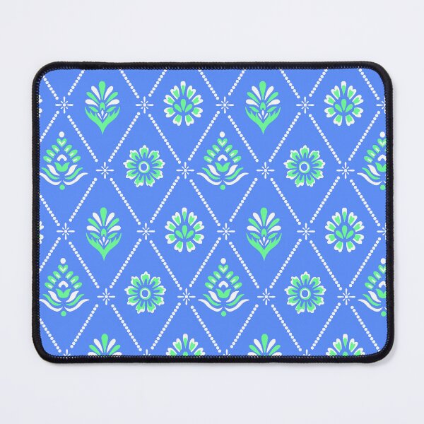 Item preview, Radiant Bloom - Blue Green designed and sold by Fabricatemyart.