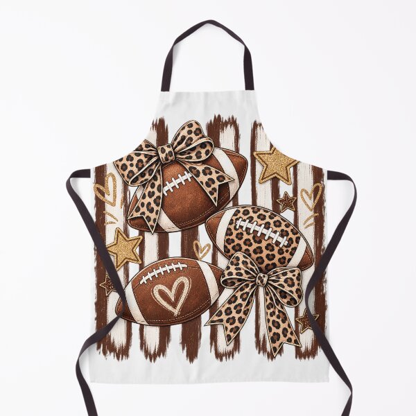 Item preview, Patterned Football Coquette Bow Striped Checkered Polka Dot Game Day Trendy Fall designed and sold by VGAfanatic.