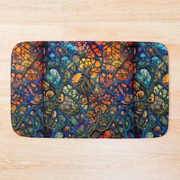 Item preview, Fractal Forest Ecosystem Organic Lattice designed and sold by pinkal.