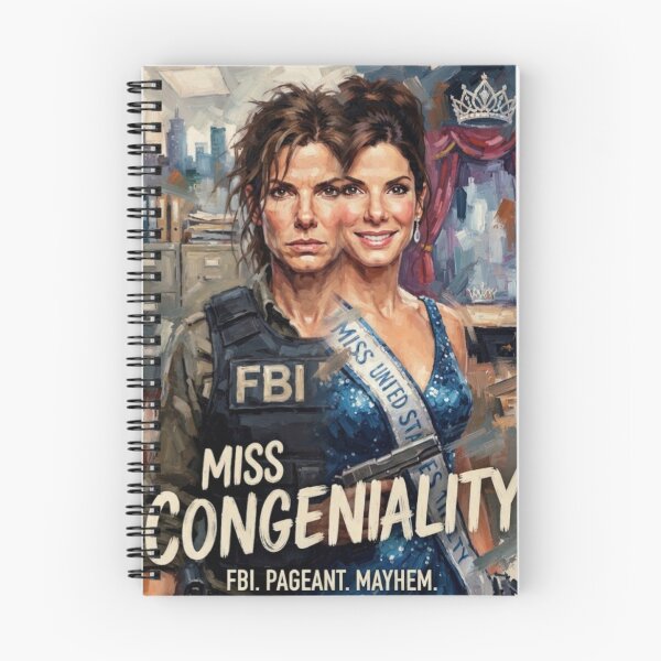 Item preview, Miss Congeniality Action Comedy Fine Art Tribute designed and sold by Art's Diner.