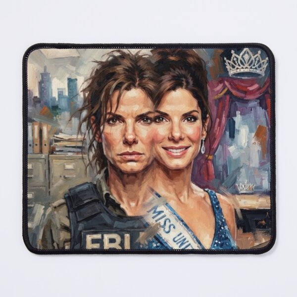 Item preview, Miss Congeniality Action Comedy Fine Art Tribute designed and sold by Art's Diner.
