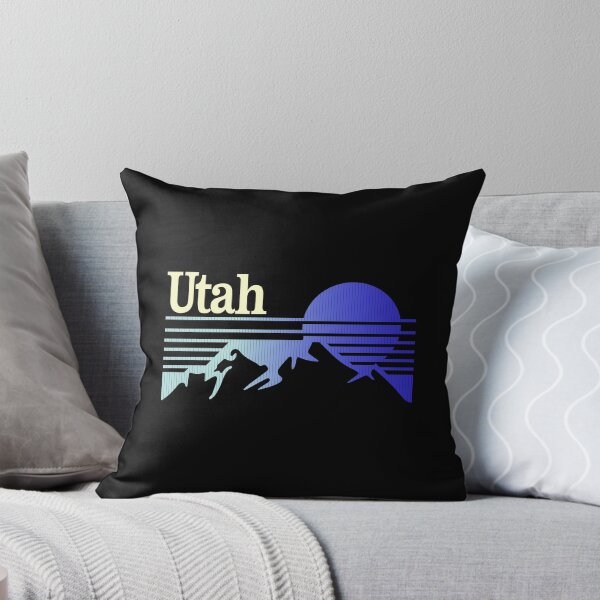 Item preview, Retro Utah Mountain Sunset Vintage State Pride Design designed and sold by ApollonApparel.