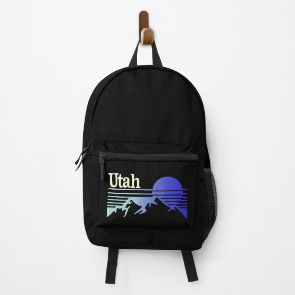 Item preview, Retro Utah Mountain Sunset Vintage State Pride Design designed and sold by ApollonApparel.