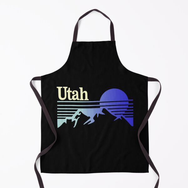Item preview, Retro Utah Mountain Sunset Vintage State Pride Design designed and sold by ApollonApparel.