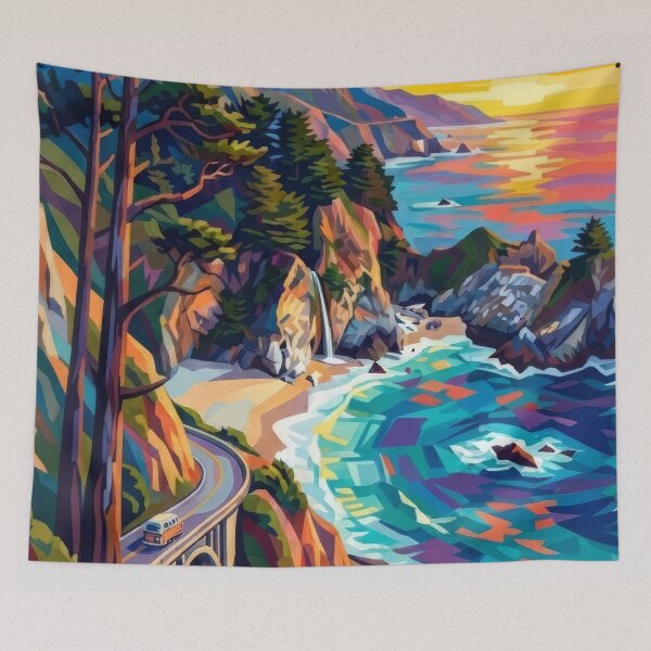 Item preview, California Highway 1 designed and sold by -Koleidescope.