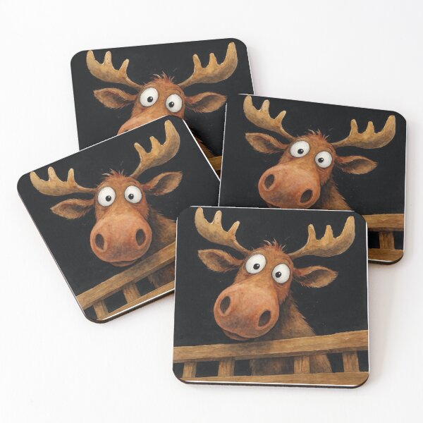 Item preview, ‘ Malcolm Moose ' BY SHiRLeY MacARTHuR designed and sold by Shirley MacArthur Art.