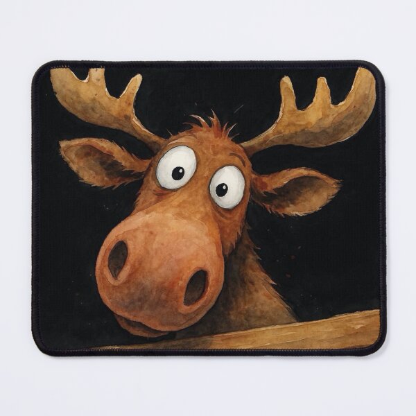 Item preview, ‘ Malcolm Moose ' BY SHiRLeY MacARTHuR designed and sold by Shirley MacArthur Art.