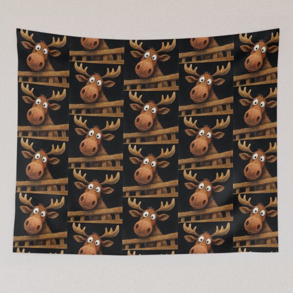 Item preview, ‘ Malcolm Moose ' BY SHiRLeY MacARTHuR designed and sold by Shirley MacArthur Art.