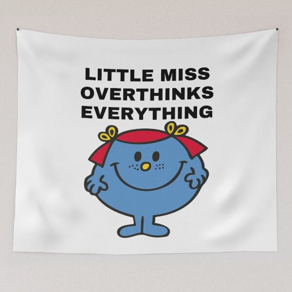 Item preview, Little Miss Overthinks Everything designed and sold by Comfy Creations.