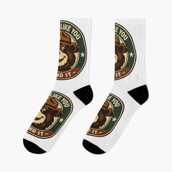 Item preview, Leave It Like You Found It Vintage Park Ranger Bear Badge designed and sold by GabeMountainArt.