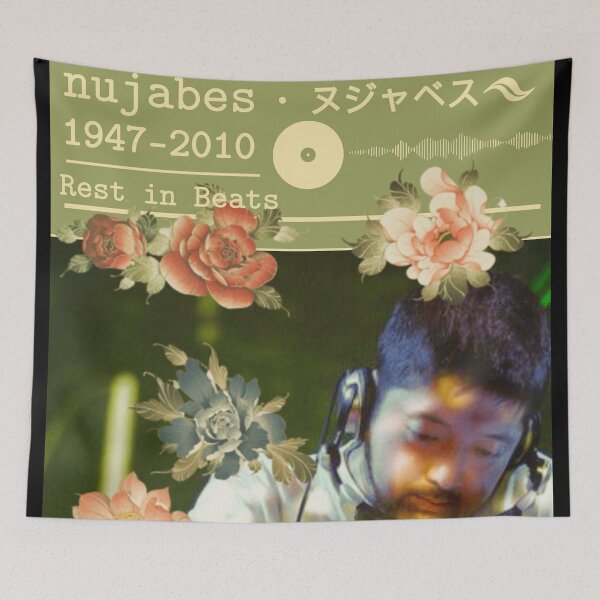 Item preview, Rest in Beats Nujabes Legends designed and sold by HAPPYYULY.