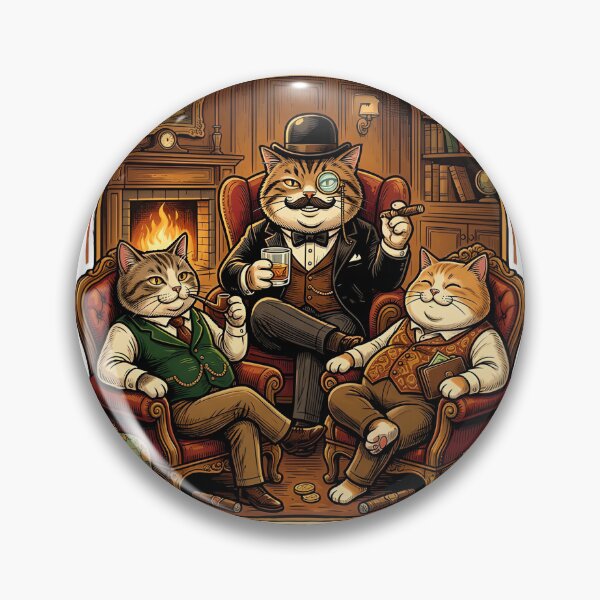 Item preview, Fat Cats Club - The rich and the round designed and sold by ParadoxParadox.