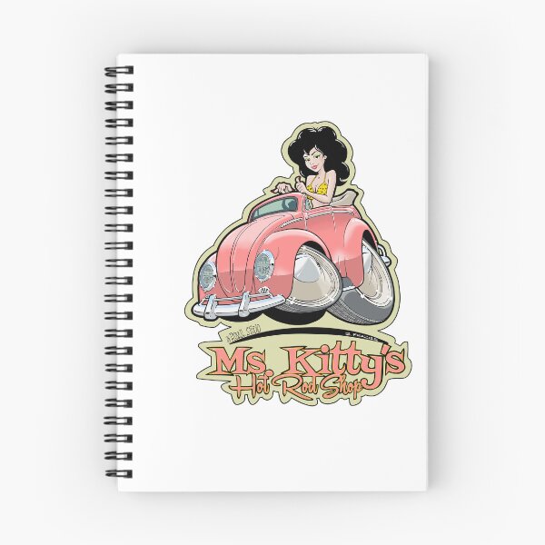 Item preview, Miss Kitty’s Rod Shop Pink Bug designed and sold by FlyballStudio.