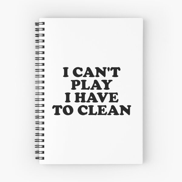 Item preview, I Can't Play I Have to Clean designed and sold by ChungusLiving.