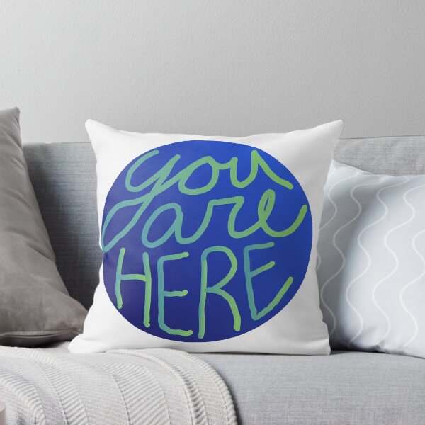 Item preview, "You are Here" hand drawn globe art Come From Away designed and sold by Theatre-Kids.