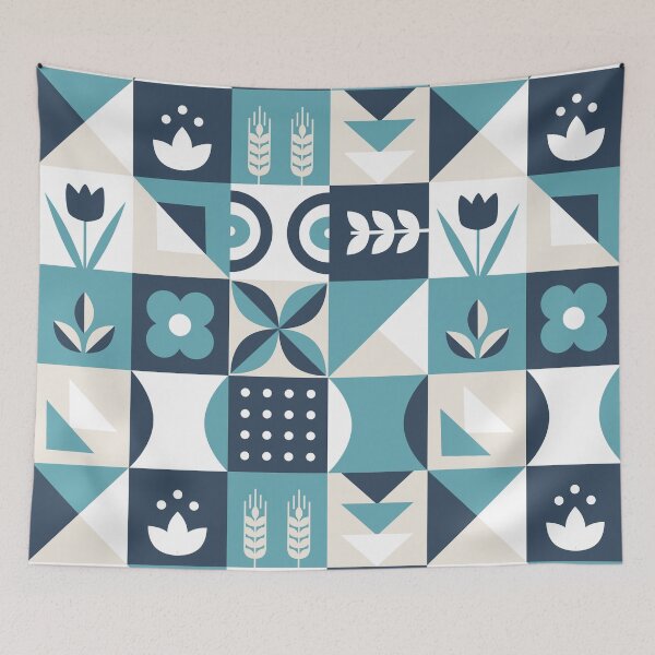 Item preview, Geometric Shape Square Pattern designed and sold by IrynaAlex.