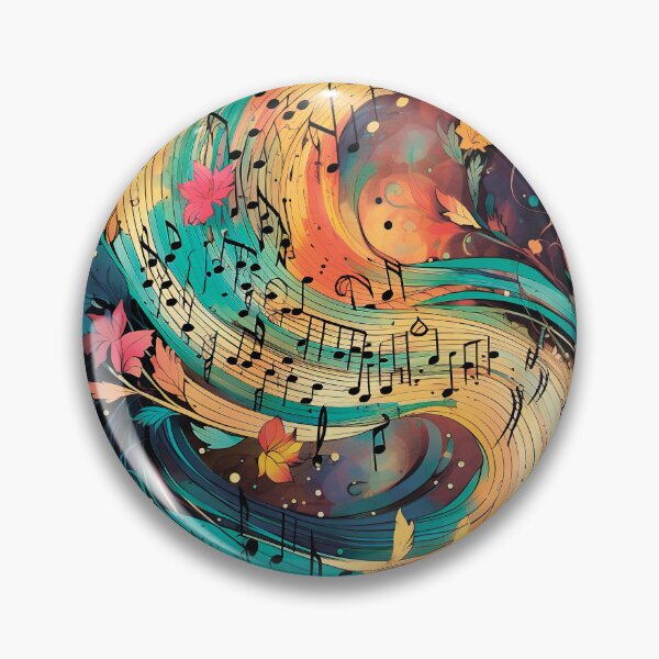 Item preview, Musical pattern. Musical notes and flowers. designed and sold by MagelliShop.