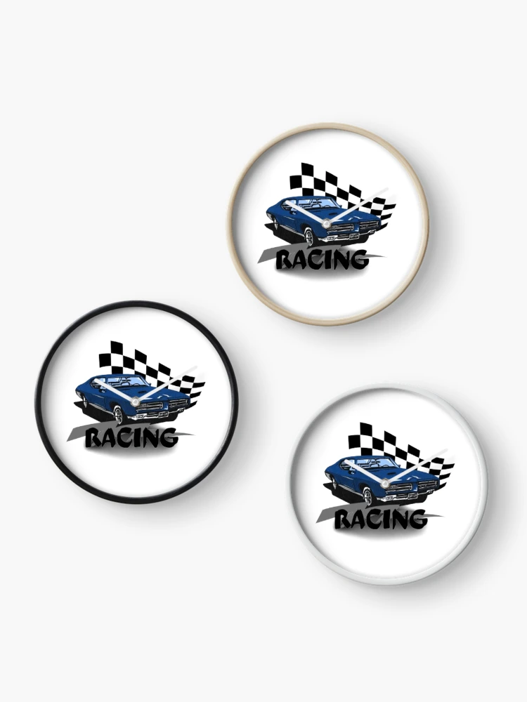 Thumbnail 3 of 4, Clock, Racing Crazy designed and sold by PraArts2002.