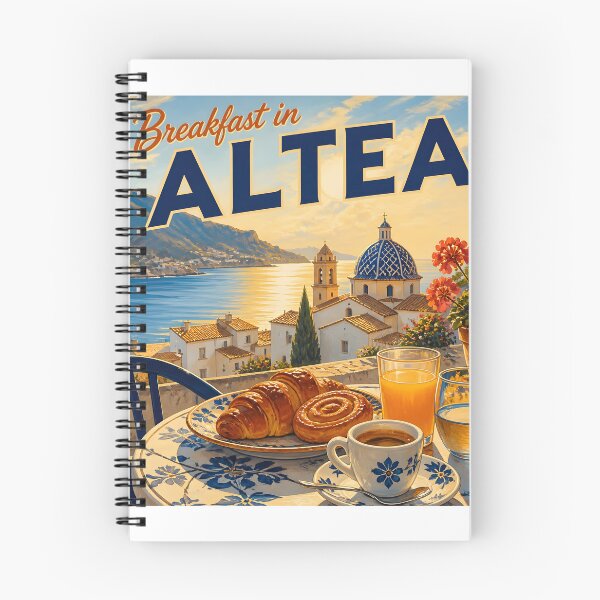 Item preview, Altea, Spain: Scenic -Style Painterly Travel Poster designed and sold by LSVart.