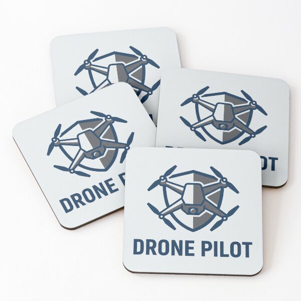 Item preview, Drone Pilot Tactical Shield Quadcopter Aerial Photography designed and sold by KiwiRider.