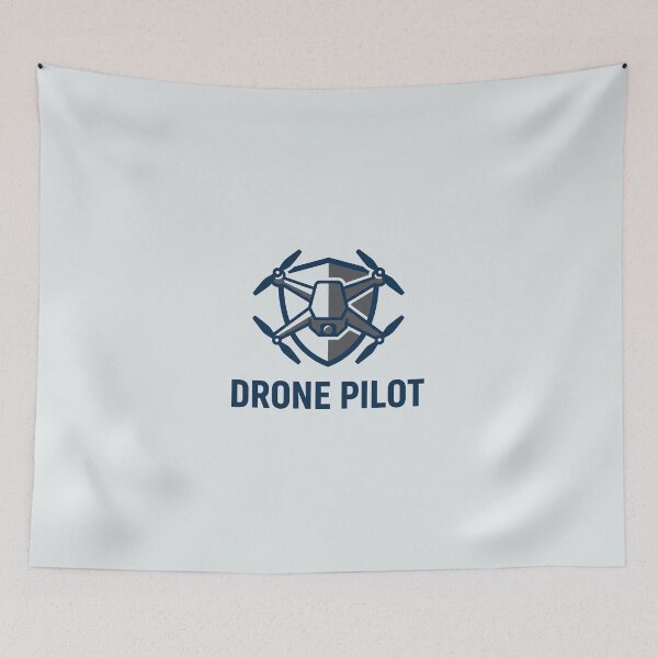 Item preview, Drone Pilot Tactical Shield Quadcopter Aerial Photography designed and sold by KiwiRider.
