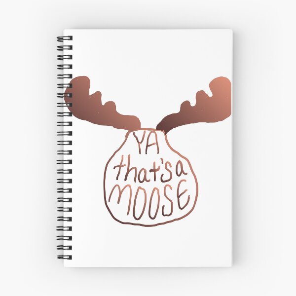 Item preview, "Ya that's a moose" hand drawn art Come From Away designed and sold by Theatre-Kids.