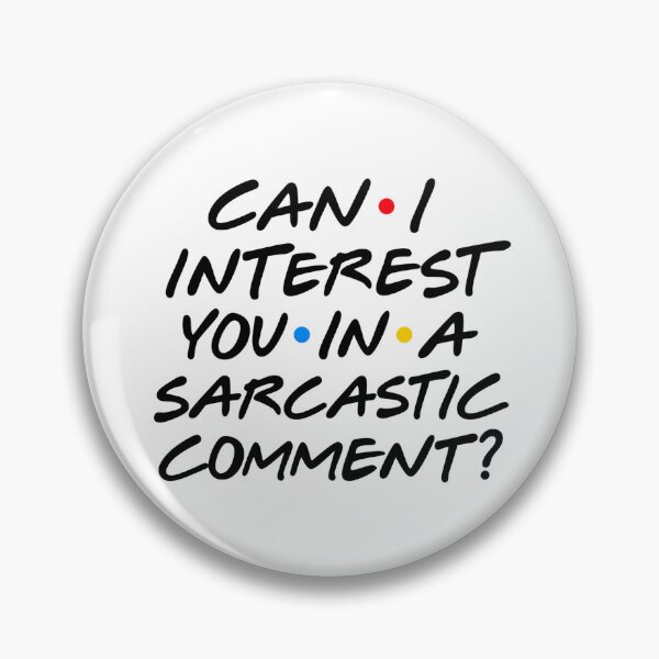 Item preview, Copy of Chandler Bing quotes designed and sold by doshicoffee.