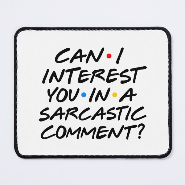 Item preview, Copy of Chandler Bing quotes designed and sold by doshicoffee.