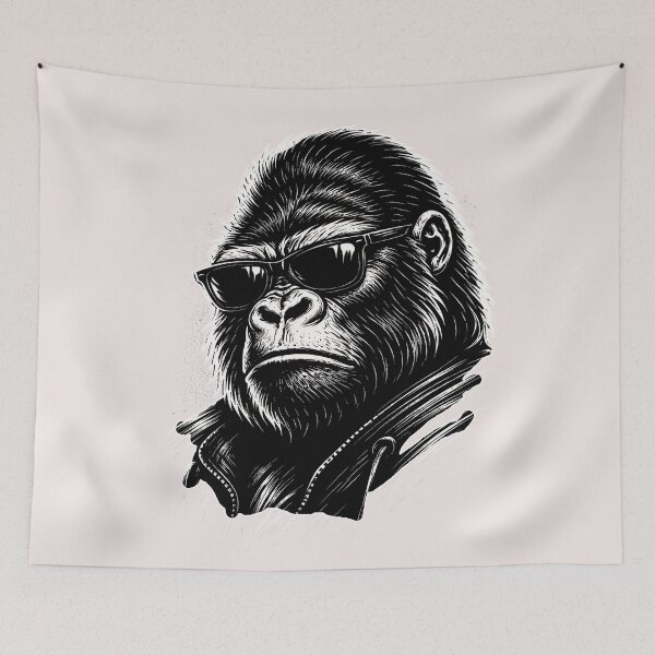 Item preview, Funny Gorilla Wearing sunglasses  with attitude designed and sold by erozzz.
