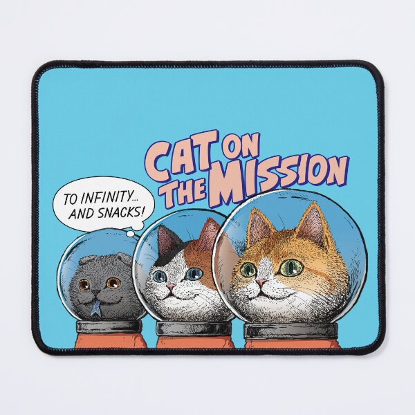Item preview, COSMIC MEOW #06: Three Cats, One Mission designed and sold by Neco Uchoo!.