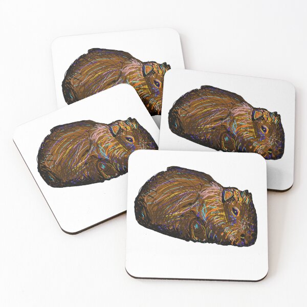 Item preview, The Capybara at the zoo designed and sold by SHARON NAKAR.