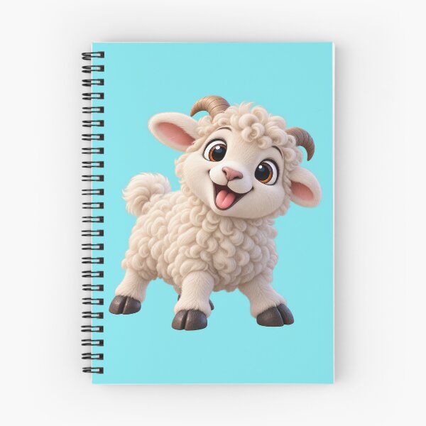 Item preview, Cute Icelandic Sheep – Fluffy Nordic Lamb designed and sold by LST-Desings.