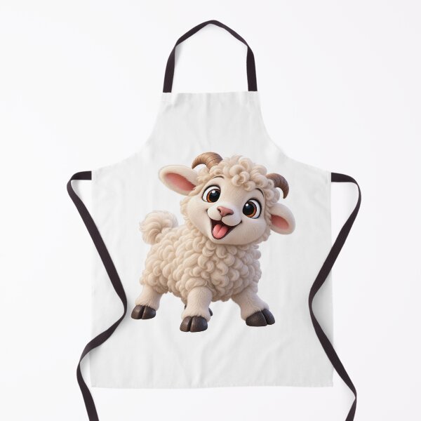 Item preview, Cute Icelandic Sheep – Fluffy Nordic Lamb designed and sold by LST-Desings.
