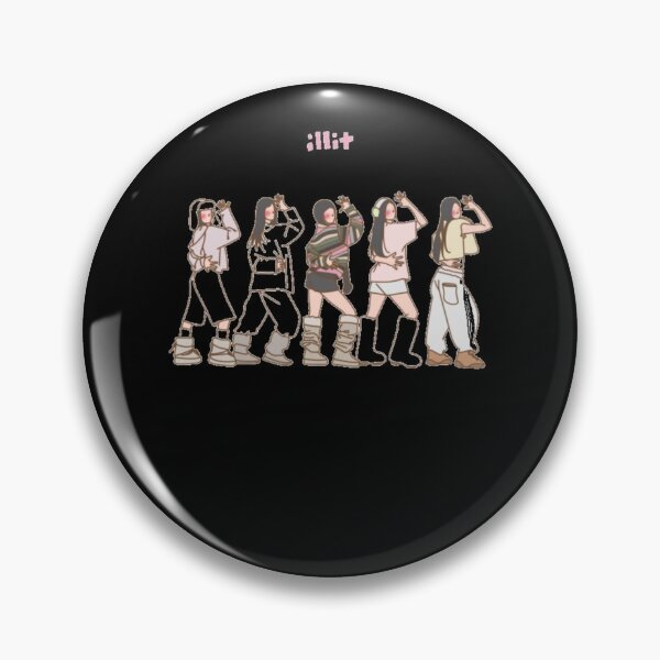 Item preview, ILLIT KPOP ART designed and sold by thompsomechan.