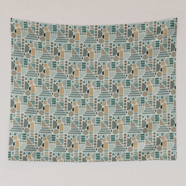 Item preview, Mid-Century Geometric Neutrals designed and sold by greerifies.