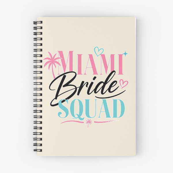 Item preview, Miami Bride Squad – Tropical Bachelorette Party & Bridal Party Design designed and sold by TheStephanieRome.