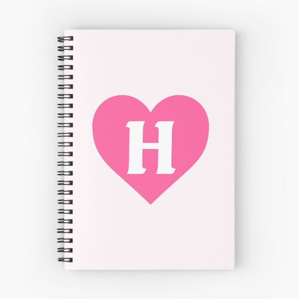 Item preview, Alphabet Letter H Pink Heart designed and sold by Jeallan Designs.