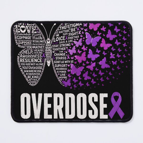 Item preview, Ovarian Cancer Awareness T-Shirt, Purple Butterfly Gift, Ovarian Cancer Survivor Graphic Tee, Hope Support Ribbon Gift designed and sold by Velnoxar.