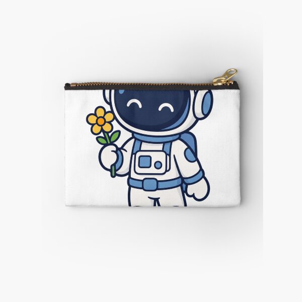 Item preview, Tiny Astronaut Holding Yellow Flower designed and sold by BuyOneFree.