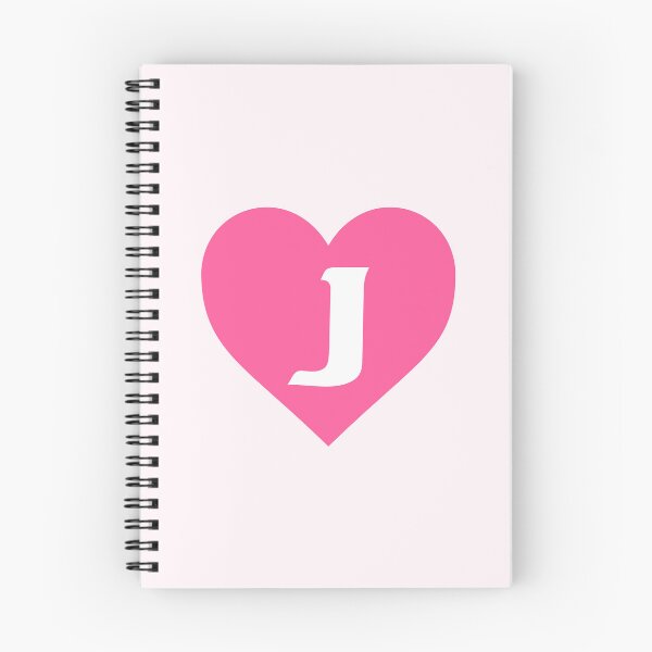 Item preview, Alphabet Letter J Pink Heart designed and sold by Jeallan Designs.