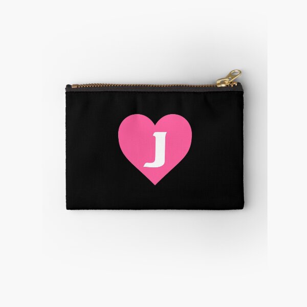 Item preview, Alphabet Letter J Pink Heart designed and sold by Jeallan Designs.