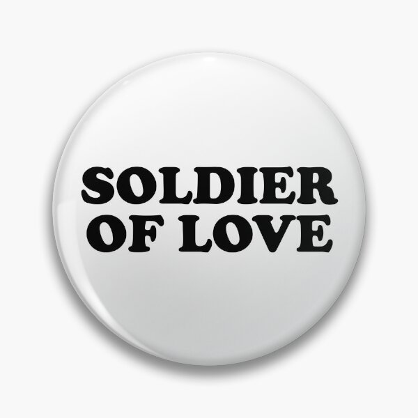 Item preview, Soldier of Love designed and sold by ChungusLiving.