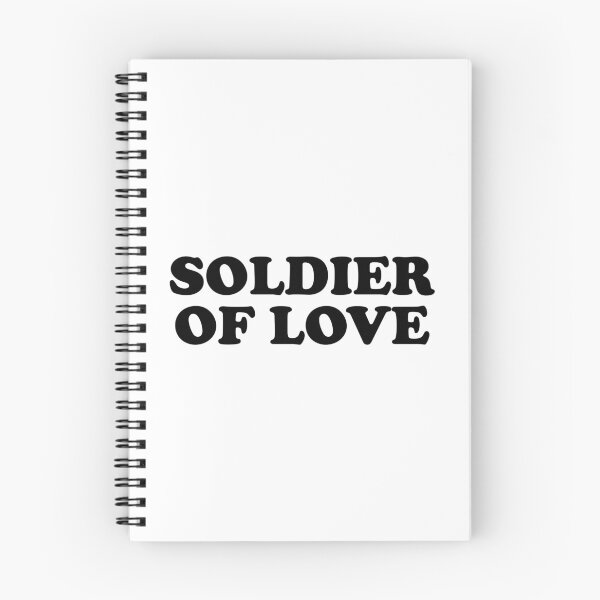 Item preview, Soldier of Love designed and sold by ChungusLiving.